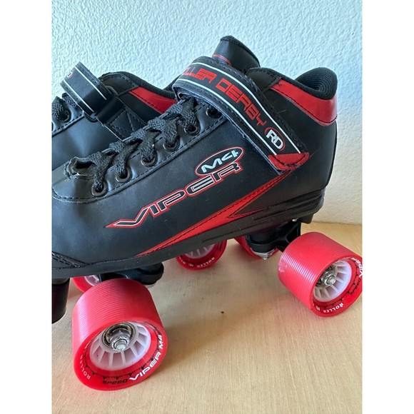 Roller Derby M4 Viper Speed Quad Roller Skates Indoor/Outdoor Women's Size 7 - Picture 3 of 7